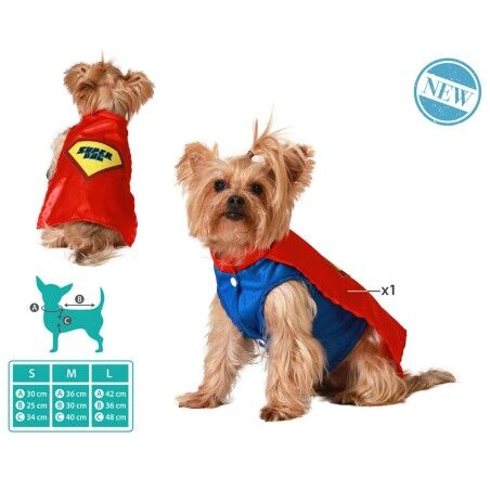 Costume per Cane Eroe di Fumetti