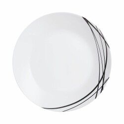 Piatto Piano Arcopal Domitille Bicolore Vetro (Ø 25 cm)