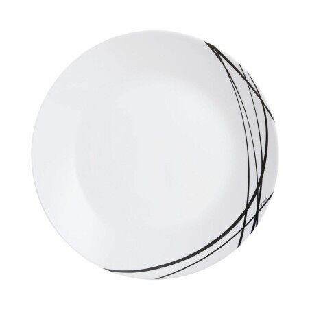 Piatto Piano Arcopal Domitille Bicolore Vetro (Ø 25 cm)
