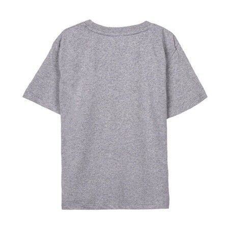 Maglia a Maniche Corte Spider-Man Grigio Per bambini