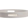 Vassoio per aperitivi DKD Home Decor Azzurro Bianco 35 x 35 x 5 cm Legno MDF (2 Unità)