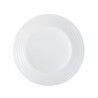 Piatto da Dolce Luminarc Harena Bianco Vetro (Ø 19 cm)