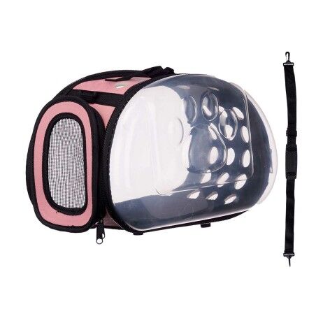 Trasportino Mascow 225 Nero Rosa Plastica 37 x 17 x 22 cm (6 Unità)