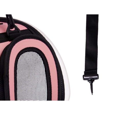 Trasportino Mascow 225 Nero Rosa Plastica 37 x 17 x 22 cm (6 Unità)