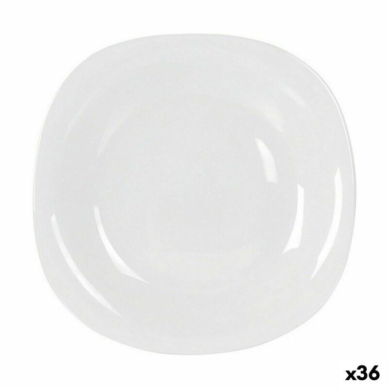 Piatto da pranzo La Mediterránea Palaos 26 x 26 x 2 cm (36 Unità) Piatto da pranzo La Mediterránea Palaos 26 x 26 x 2 cm (36 Unità)