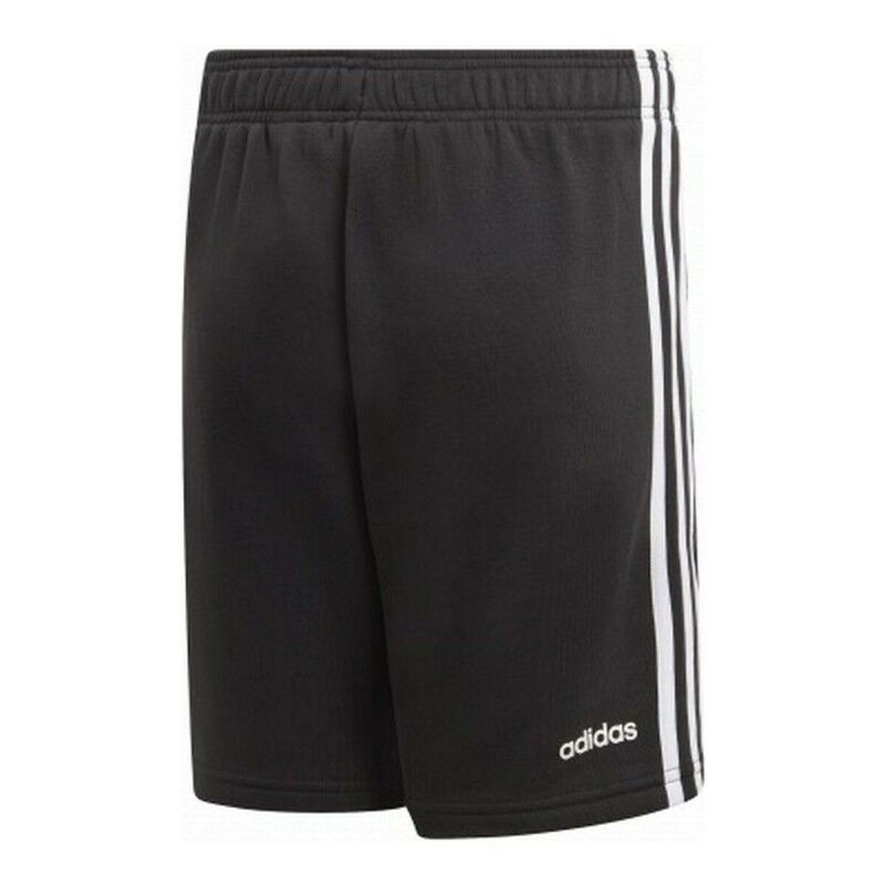 Pantaloncini Sportivi per Bambini Adidas YB E 3S KN SH DV1796 Nero Pantaloncini Sportivi per Bambini Adidas YB E 3S KN SH DV1796 Nero