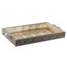Vassoio DKD Home Decor Champagne Legno Metallo 36 x 22 x 4 cm