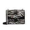 Borsa a Tracolla Michael Kors 35S5SGRC1H-BLACK Nero