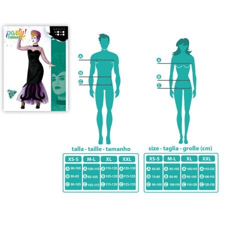 Costume per Adulti Regina Malvagia XL