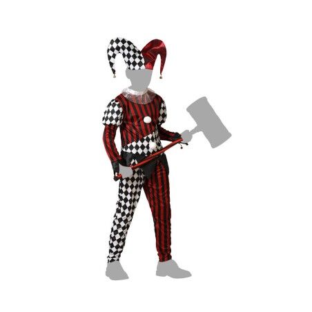 Costume per Bambini Arlecchino Sanguinario 7-9 Anni