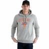 Felpa con Cappuccio Uomo New Era New York Knicks Grigio chiaro L