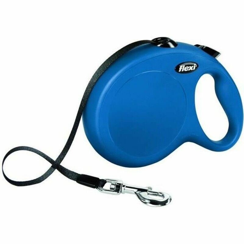 Guinzaglio per Cani Flexi New Classic 8m Azzurro Taglia L Guinzaglio per Cani Flexi New Classic 8m Azzurro Taglia L