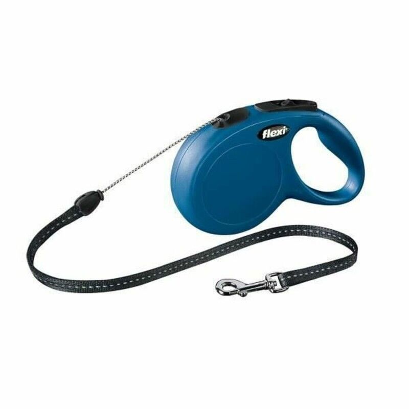 Guinzaglio per Cani Flexi New Classic 5 m Azzurro Taglia S Guinzaglio per Cani Flexi New Classic 5 m Azzurro Taglia S