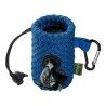 Dispenser di Buste per Animali Domestici Hunter Azzurro Portaborse Rete