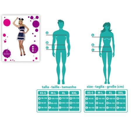 Costume per Adulti 825 (2 pcs) Marinaia