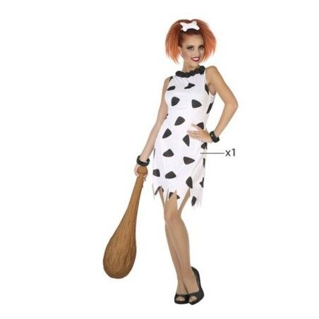 Costume per Adulti Bianco (1 pc) Cavernicolo