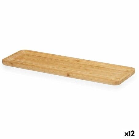 Vassoio per aperitivi Kinvara CN-KT200062LA Marrone 46 x 1,6 x 15 cm Aperitivo (12 Unità)