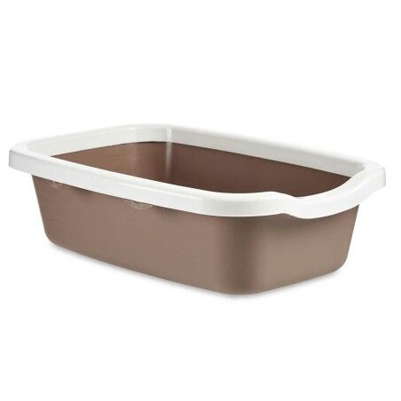 Lettiera per Gatti Mascow 87893 Bianco Beige Plastica 38 x 16 x 58,5 cm (11 Unità)