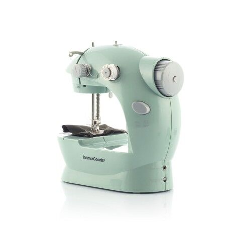 Mini Macchina da Cucire Portatile con LED, Rasafilo e Accessori Sewny InnovaGoods