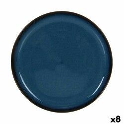 Vassoio per aperitivi La Mediterránea Chester Azzurro Rotonda 24,3 x 2,5 cm (8 Unità)