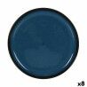 Vassoio per aperitivi La Mediterránea Chester Azzurro Rotonda 24,3 x 2,5 cm (8 Unità)