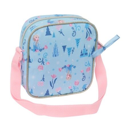 Borsa a Tracolla Frozen Ice magic Azzurro 16 x 18 x 4 cm