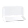 Teglia da Cucina Quid Basic Rettangolare Ceramica Bianco (35,8 x 21 cm) (6 Unità)