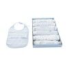 Set di Bavaglini Home ESPRIT Azzurro Rosa Cotone 19 x 29 x 3 cm (4 Unità)