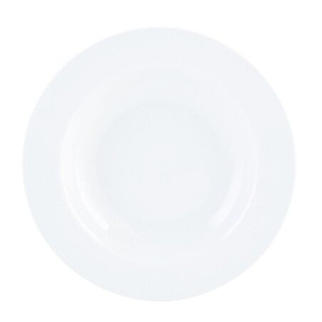 Piatto Fondo Quid Basic Bianco Ceramica Ø 21,5 cm (12 Unità)