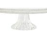 Piatto da pranzo Home ESPRIT Trasparente Cristallo 33 x 33 x 9,4 cm