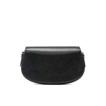 Borsa a Tracolla Michael Kors Mila Nero 25 x 14 x 6 cm