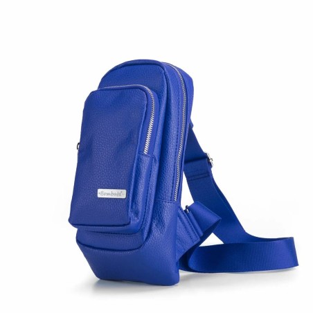 Borsa per Cellulare Bombata E00815-18 Azzurro 15 x 29 x 10 cm