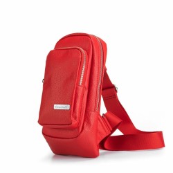 Borsa per Cellulare Bombata E00815-5 Rosso 15 x 29 x 10 cm