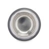 Ciotola per cani Mascow 312 Grigio Argentato Gomma Metallo 15 x 4 x 15 cm (24 Unità)