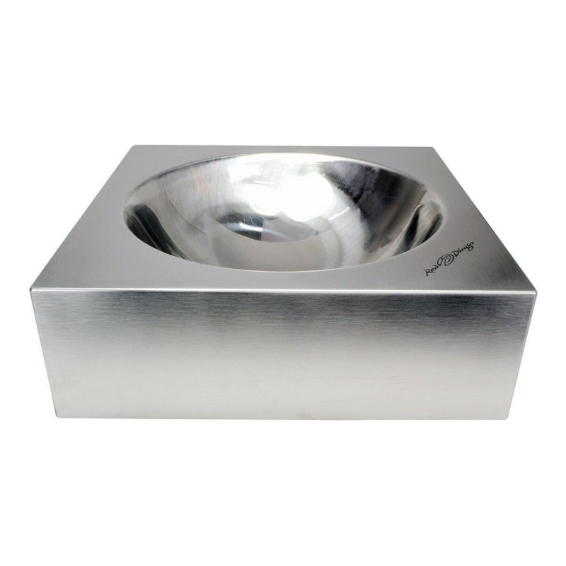 Ciotola per cani Red Dingo Reddingo Argentato 900 ml (22 x 22 x 7 cm) Ciotola per cani Red Dingo Reddingo Argentato 900 ml (22 x 22 x 7 cm)