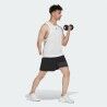 Pantaloni Corti Sportivi da Uomo Adidas Colourblock  Nero