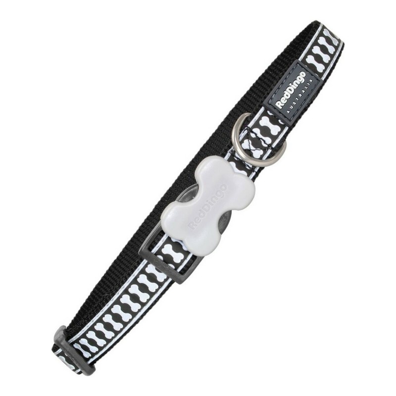 Collare per Cani Red Dingo Riflettente Ossatura Nero (1,5 x 24-36 cm) Collare per Cani Red Dingo Riflettente Ossatura Nero (1,5 x 24-36 cm)