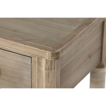 Comodino Home ESPRIT Naturale Marrone Chiaro Corda Abete 44 x 33 x 61,5 cm