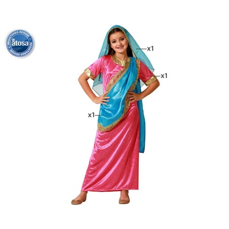 Costume per Bambini Indiano 5-6 Anni