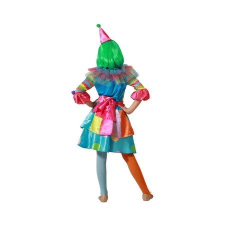 Costume per Bambini Pagliaccio Donna 7-9 Anni