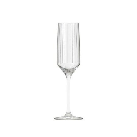 Calice da champagne Inde Carre optics 6 Pezzi