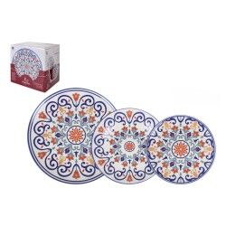 Set di Stoviglie Santa Clara Porcellana 12 Pezzi