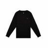 Felpa senza Cappuccio Uomo Calvin Klein Nero L (Ricondizionati B)