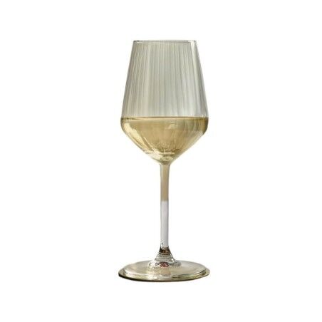 Set di calici da vino Inde Carre optics 380 ml 6 Pezzi