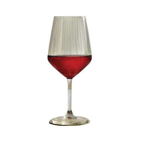 Set di calici da vino Inde Carre optics 520 ml 6 Pezzi