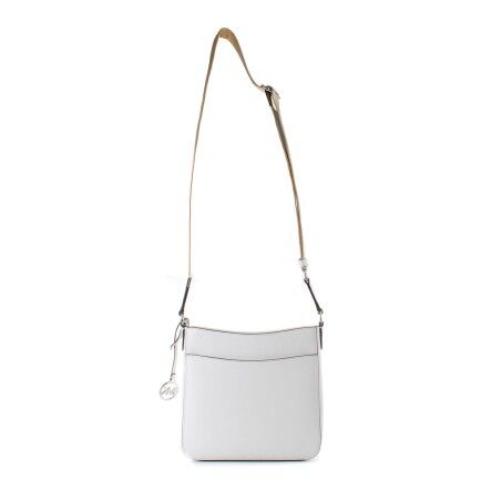Borsa a Tracolla Michael Kors 35T4STVC5L-OPTIC-WHITE Bianco 22 x 20 x 7 cm