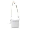 Borsa a Tracolla Michael Kors 35T4STVC5L-OPTIC-WHITE Bianco 22 x 20 x 7 cm
