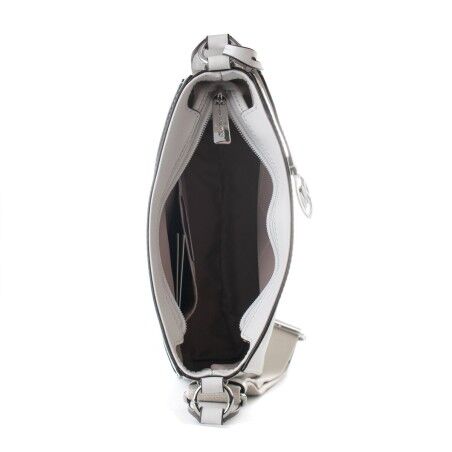 Borsa a Tracolla Michael Kors 35T4STVC5L-OPTIC-WHITE Bianco 22 x 20 x 7 cm