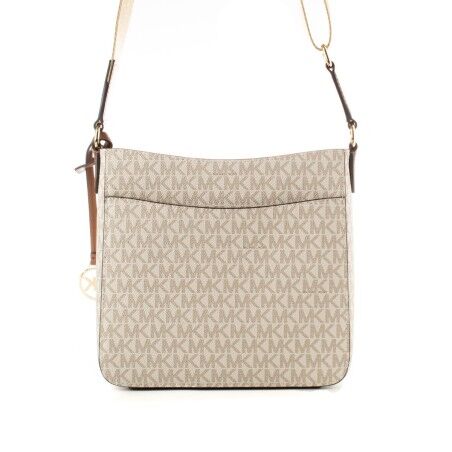 Borsa a Tracolla Michael Kors 35S4GTVC5B-VANILLA Beige 22 x 20 x 7 cm