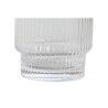 Set di Bicchieri Home ESPRIT Trasparente Dorato Cristallo 320 ml (6 Unità)